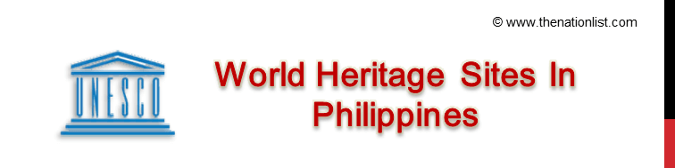 UNESCO World Heritage Sites In Philippines