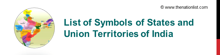 List of Symbols of States and Union Territories